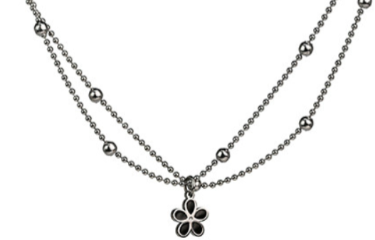 Dog and Cat Necklace Identification Tag Surgical Engraving Name Tag 3 Types Ball Chain