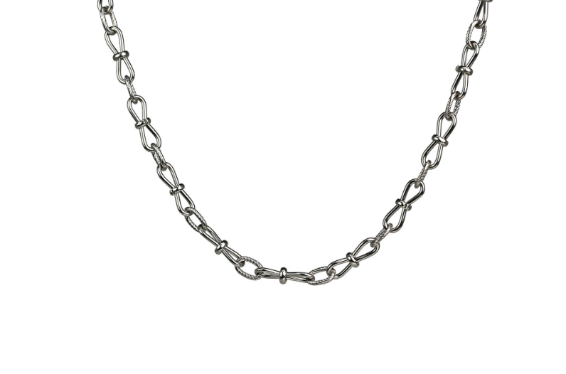 Puppy and Cat Necklace Surgical Steel Chain 8 Minja