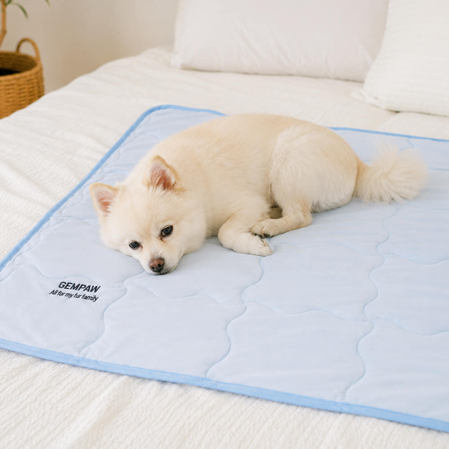 Dog Cool Mat Large Small Pet Cold Pad Summer Seat Cushion Cooling Bed