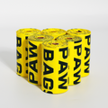 Gempaw Dog Poop Bags Poop Chew Poop Bags 4 Rolls 1 Set 60 Sheets 23x33cm Dispenser