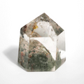 Gempaw Natural Phantom Quartz Crystal Point Crystal Gemstone Object 54.7g